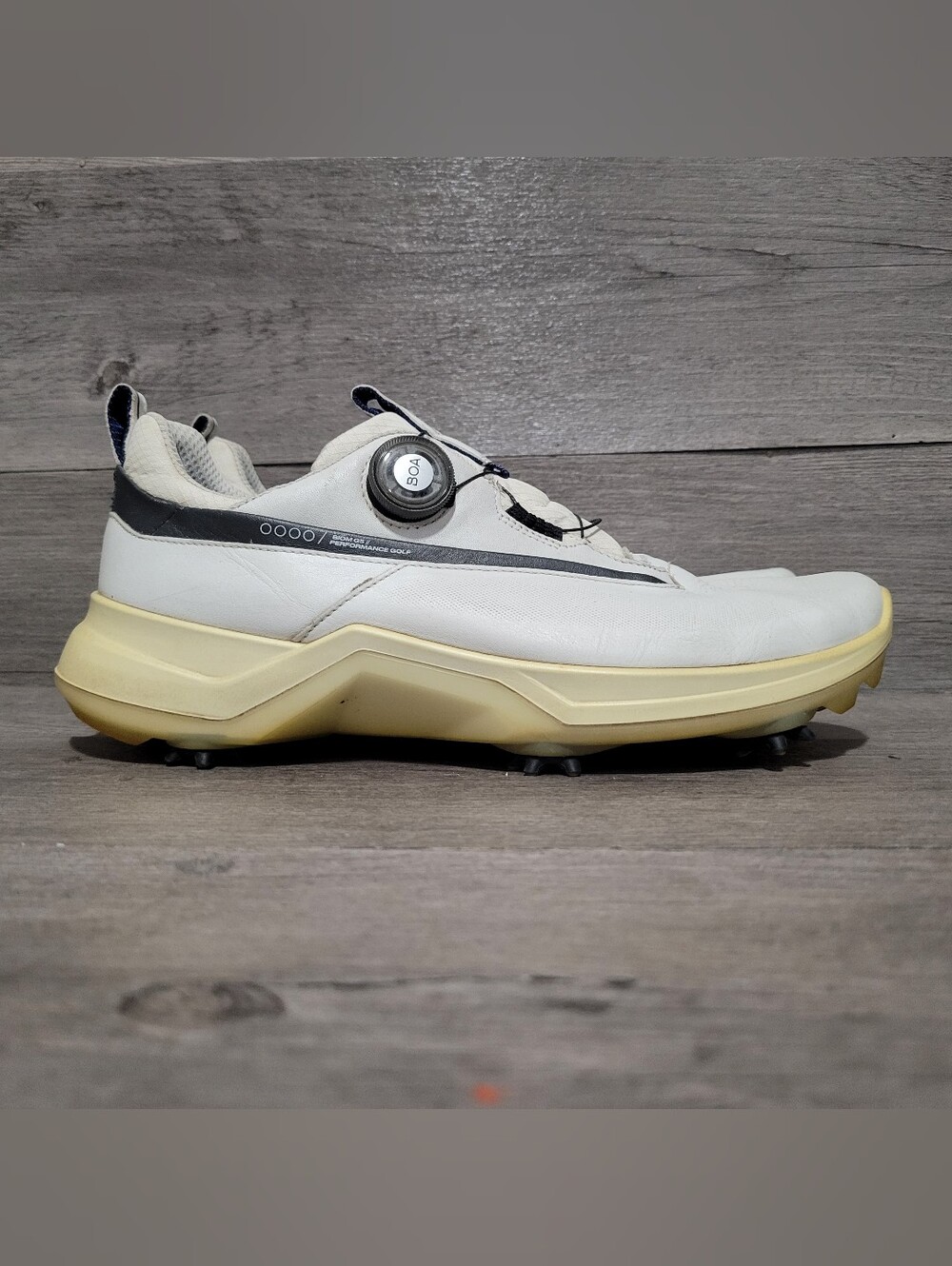 ECCO BIOM G5 BOA golf Mens 42 (8.5) shoe white
